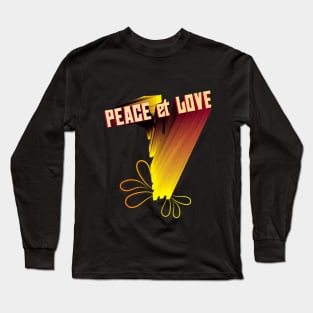 Peace and love Long Sleeve T-Shirt